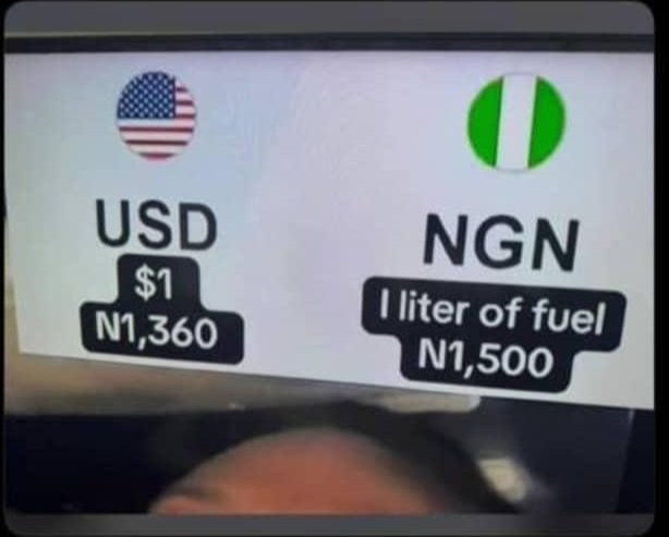 CoachOmololu's tweet photo. Earning in dollars are no longer sustainable. I want to earn in fuel 💔
Nigeria fuel ⛽️ https://t.co/jduJr4f0Y4