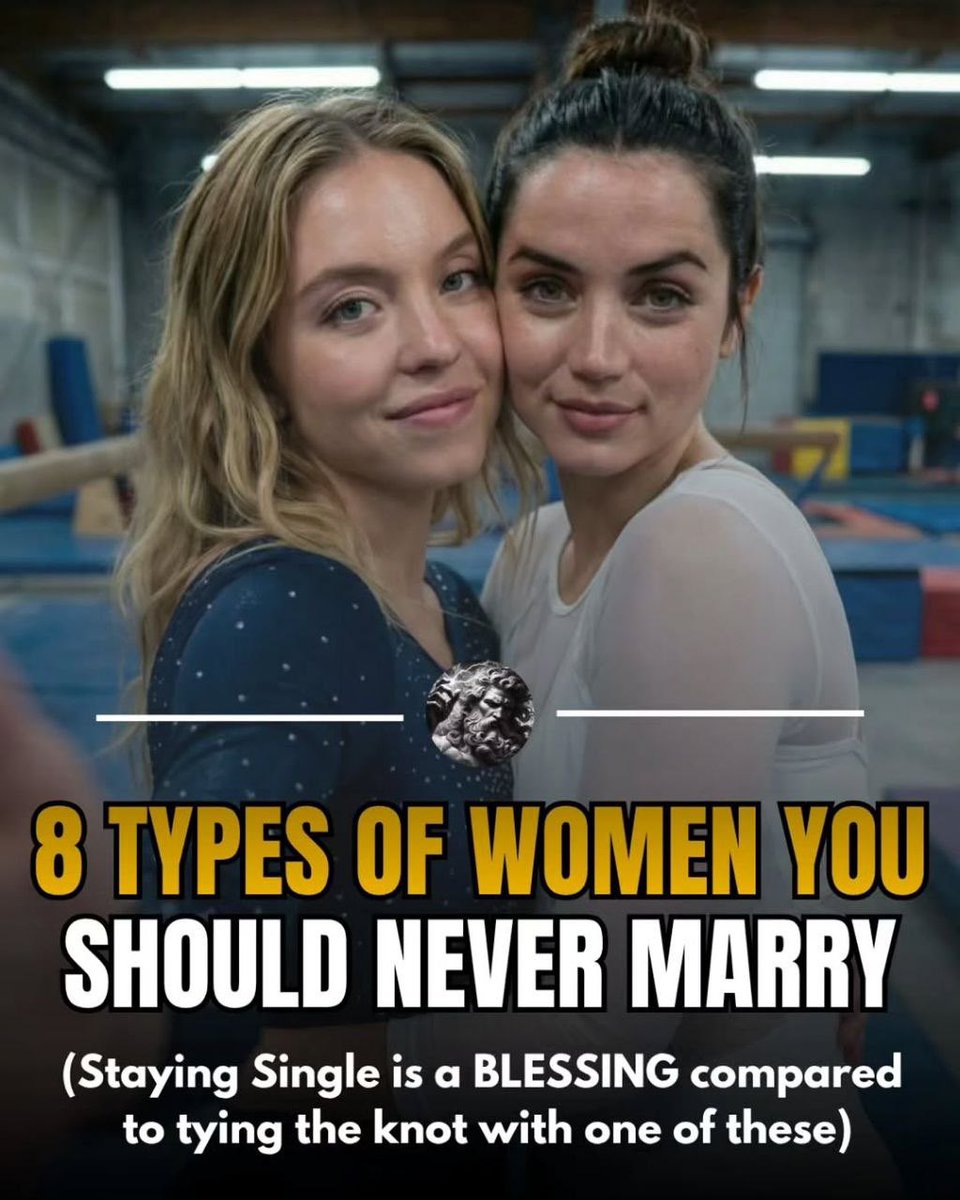 TheBetterPath_'s tweet photo. 8 Types of WOMEN you should NEVER MARRY 

Thread:- https://t.co/TlfEdWFeq5