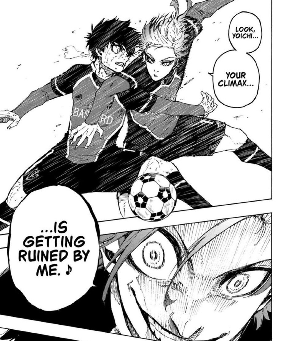 valor_phoenix's tweet photo. OKAY THIS HAS TO HAVE BEEN ON PURPOSE 😭 #bluelock338 #isagi #Kaiser https://t.co/NbGtwCkIjG