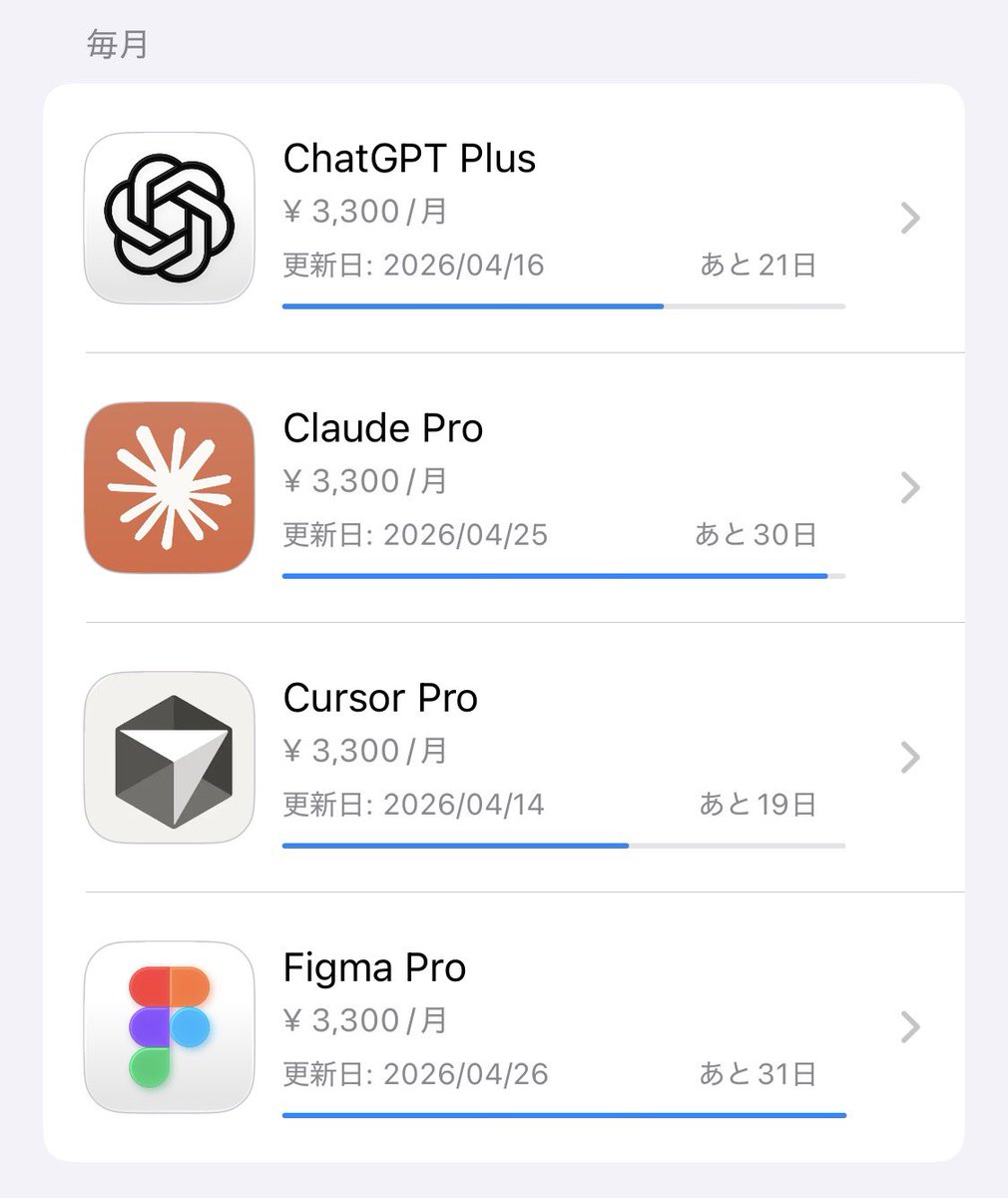ゆうと@アプリ個人開発×UI/UXデザイナー tweet media