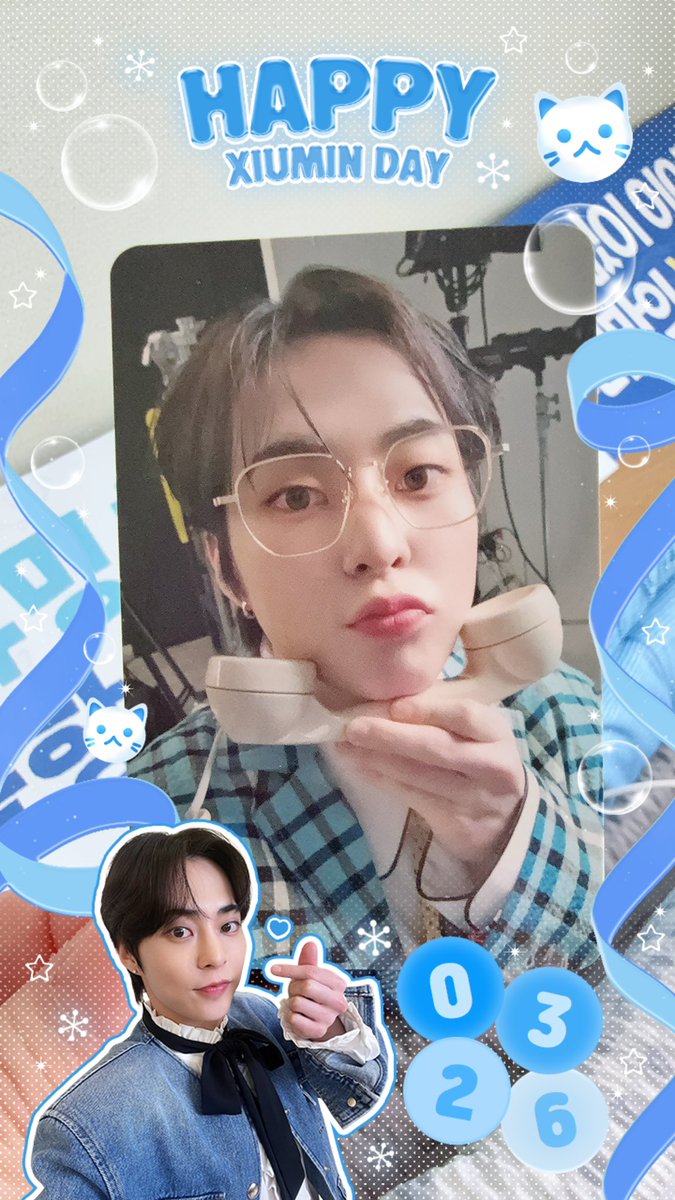 mori_exo's tweet photo. 시우민 민석아 생일축하해🥳🎉
저번주에 생파에서 봤는데 꿈같네ㅠㅠㅠ
오늘 맛있는거 많이 먹고 
행복한 하루가 되길 바라💙
올해 많이 만나자~

#우리들의_캡틴_시우민_생일축하해
#HAPPYXIUMINDAY https://t.co/4WbFxFfjzd