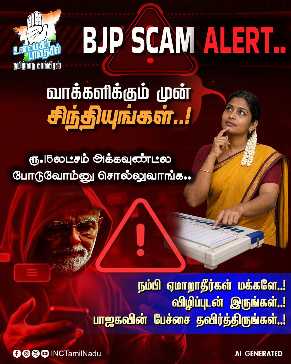 Tamil Nadu Congress Committee tweet media