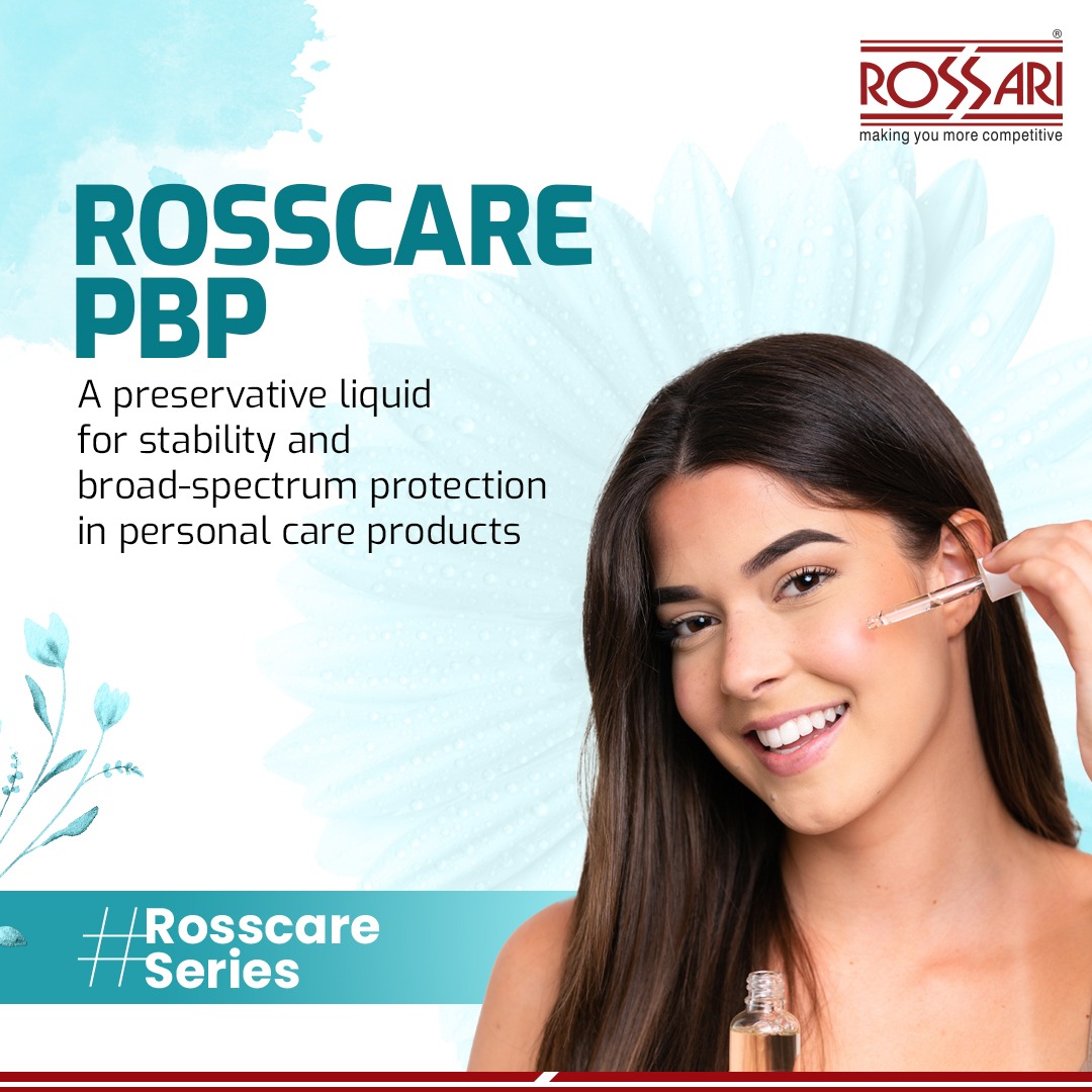 RossariBiotech's tweet photo. ROSSCARE PBP is a preservative liquid used to prevent ingredient spoilage or deterioration, offering broad-spectrum activity against bacteria, yeast and fungi in personal care products.
#RosscareSeries #RossariBiotech #CosmeticScience #BeautyIndustry #SafeFormulations https://t.co/qCaat4vAdm