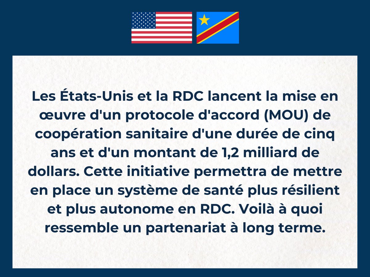 U.S. Embassy Kinshasa tweet media