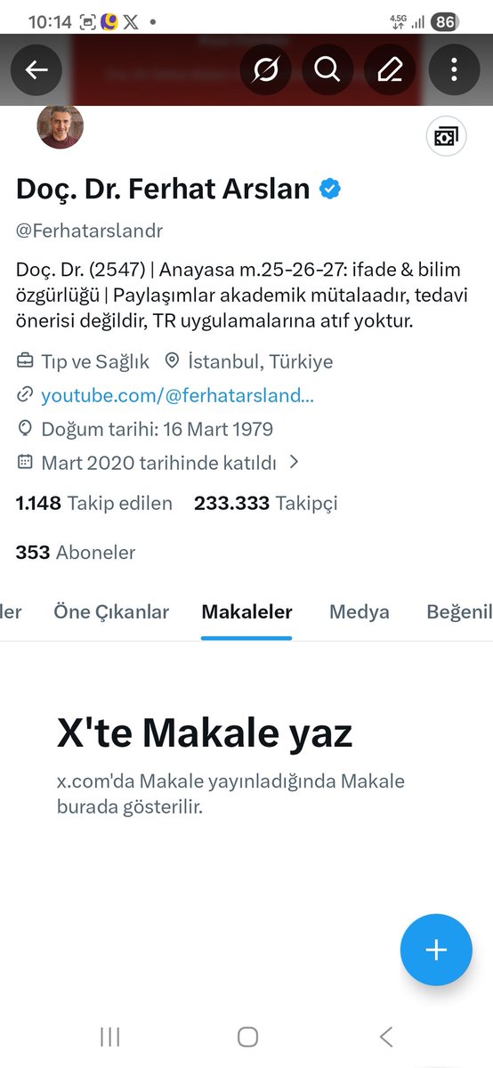 Ferhatarslandr's tweet photo. Sayfamı ne hale getiriyorlar bakınız.
Bomboş.
@XTurkiye
@X
#cencorship https://t.co/EjSHIayYqa