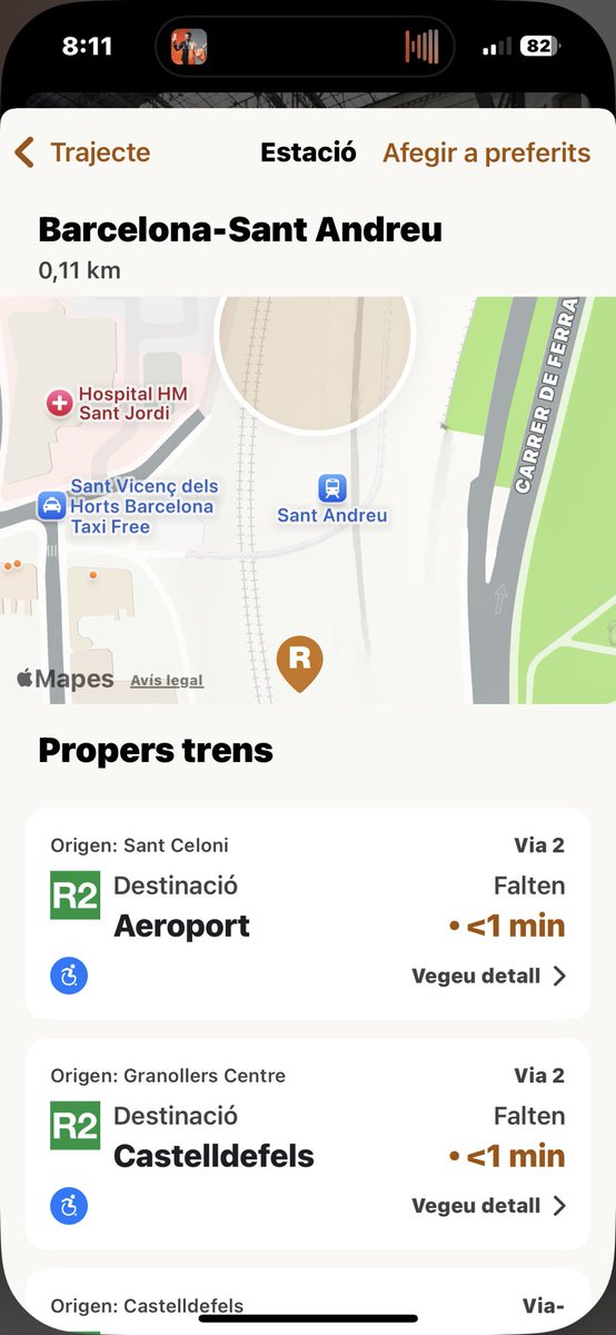 thanent's tweet photo. @rodalies que vale que tengáis problemas y retrasos pero al menos actualizad vuestros datos en tiempo real porque sale en real <1 min desde hace 15 min. Si yo se que va con 15-20 min de retraso pues quizás uso otra opción y no me molesta tanto. Pero la información debe ser veraz. https://t.co/e4TXHkmSSi