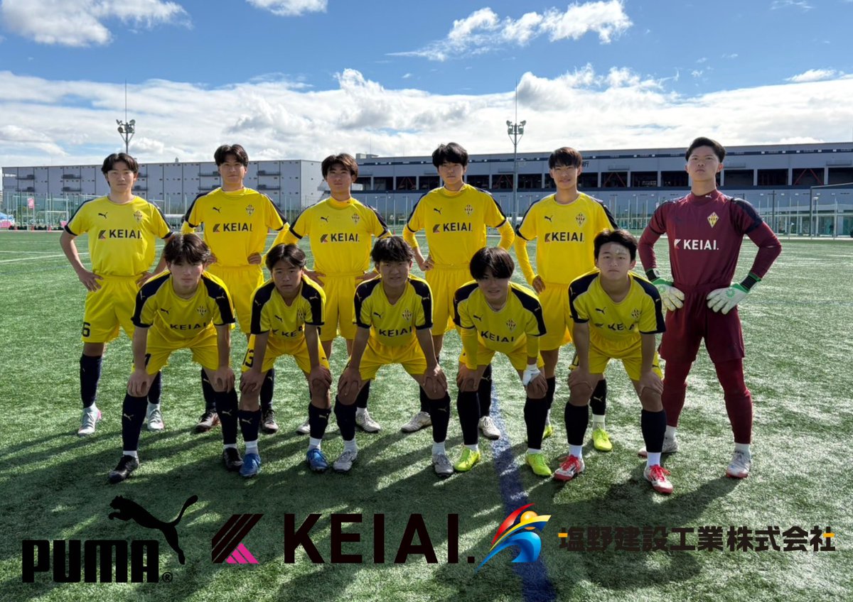 3/26（木） PUMA CUP U-17 in SAKAI vs履正社 前半 0-3 後半 3-0 合計