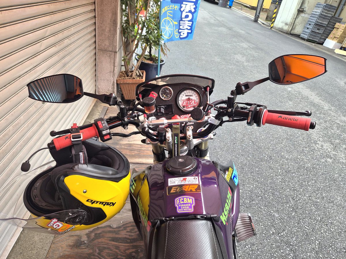 funaken47's tweet image. って事でリザーブタンクステー直しました🔧

#BA