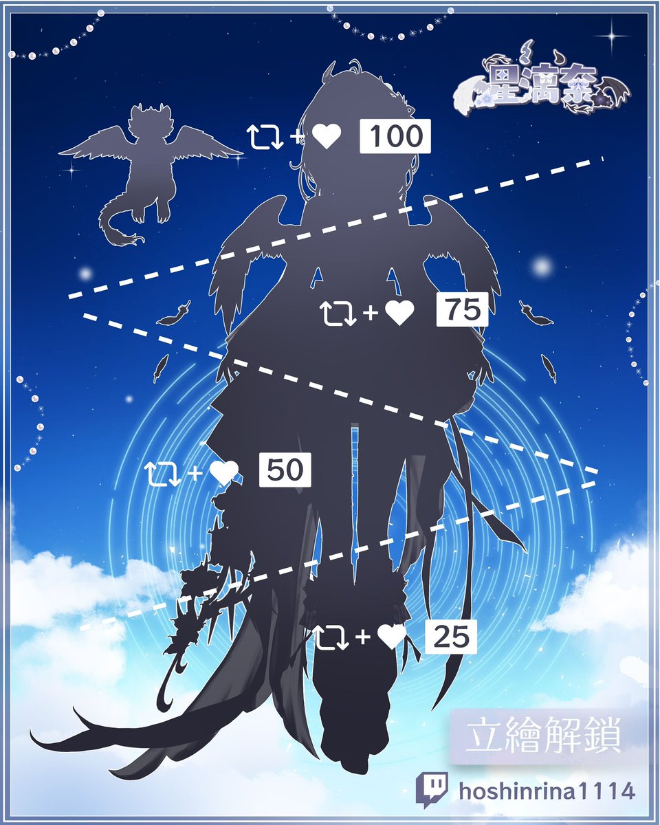 星漓奈 立繪解鎖完成/初配信時間待定 tweet media