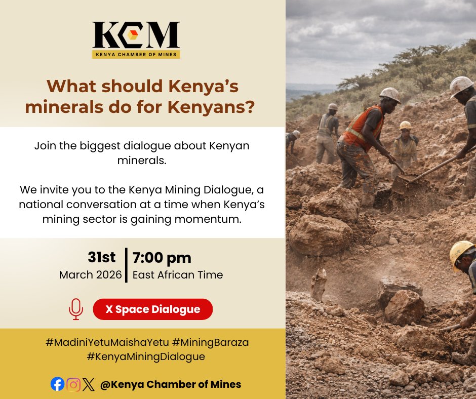 Kenya Chamber of Mines tweet media
