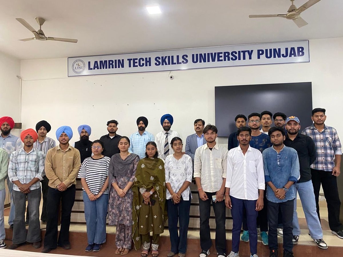 USET144533's tweet image. On 24 Mar 2026, our School of Engineering conducted
⚙️ PLC Training (B.Tech &amp;amp; Diploma)
🛠️ CNC Training ()

Empowering students with real-world skills &amp;amp; industry exposure.

#LTSU #Engineering #SkillBasedLearning #PLC #CNC #FutureEngineers