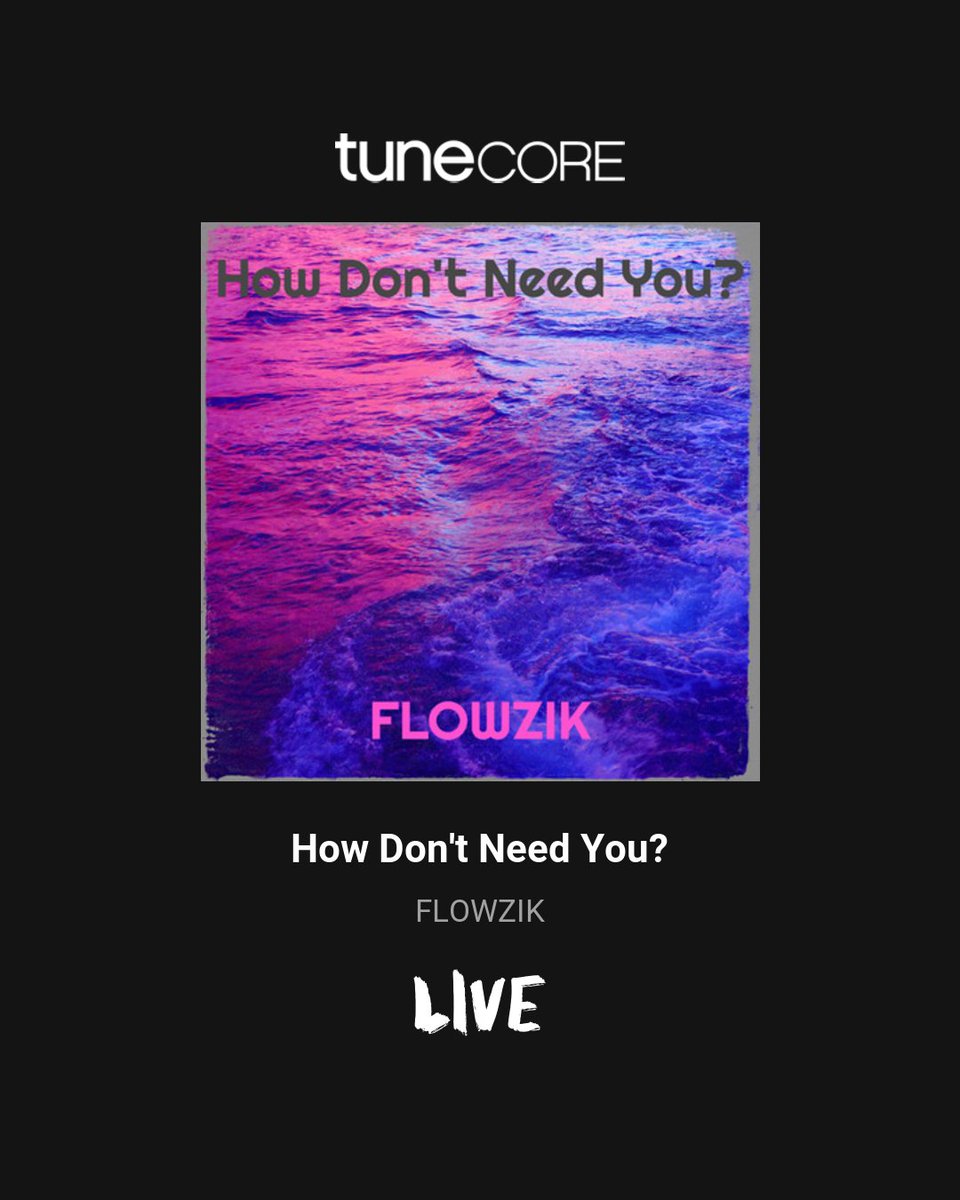 flo_flowmusic's tweet photo. It is live on all major platforms! ENJOY IT!
Thank you to @TuneCore for the publication!

https://t.co/INcCgKyDIu

https://t.co/aKipMWKpFZ

https://t.co/wRGqVEYvdq https://t.co/422fNd8Rux