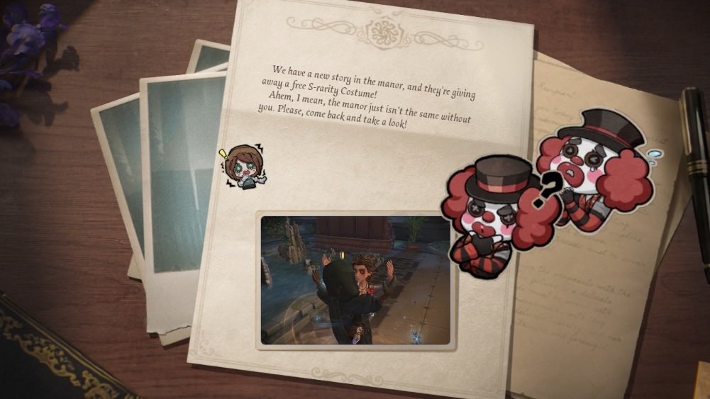 LocalCatStealer's tweet photo. I'm playing Identity V. Fancy a game? https://t.co/1XkXxqumbf
