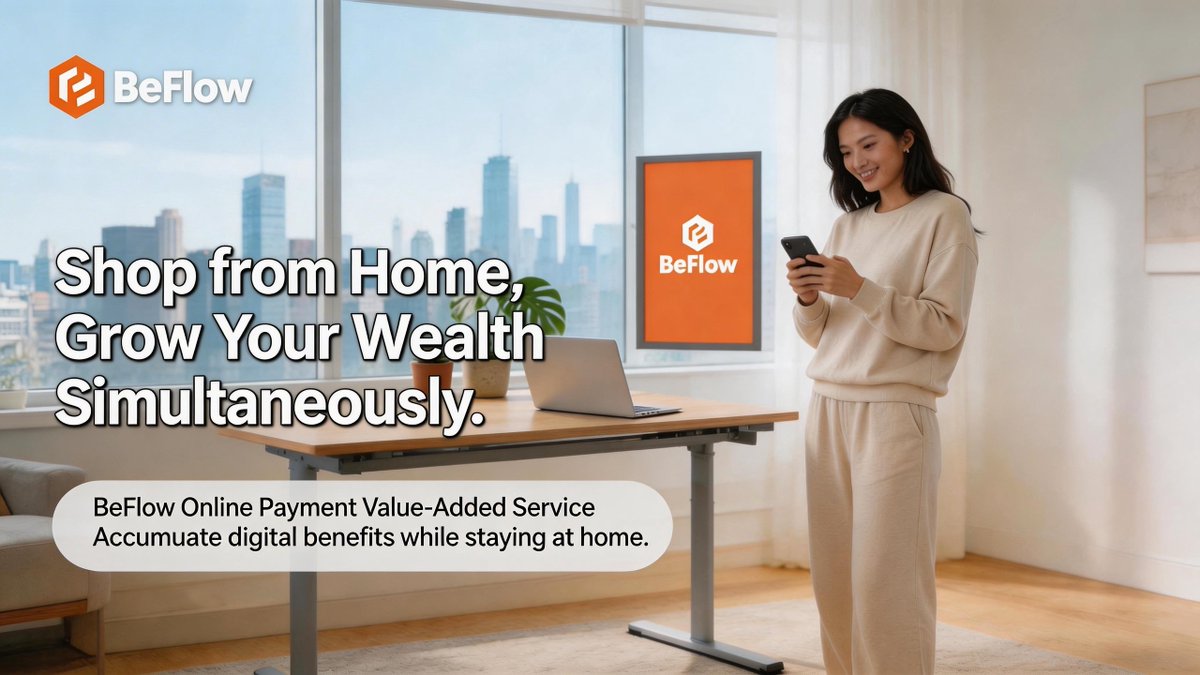Be_Flowxyz's tweet photo. Stop seeing consumption as a dead-end expense and start building your legacy. 💳
BeFlow’s PayFi protocol transforms every daily transaction into a continuous stream of digital assets. 🚀 #BeFlow #PayFi #ConsumeToEarn #Web3Finance https://t.co/eUGzv6wlCN