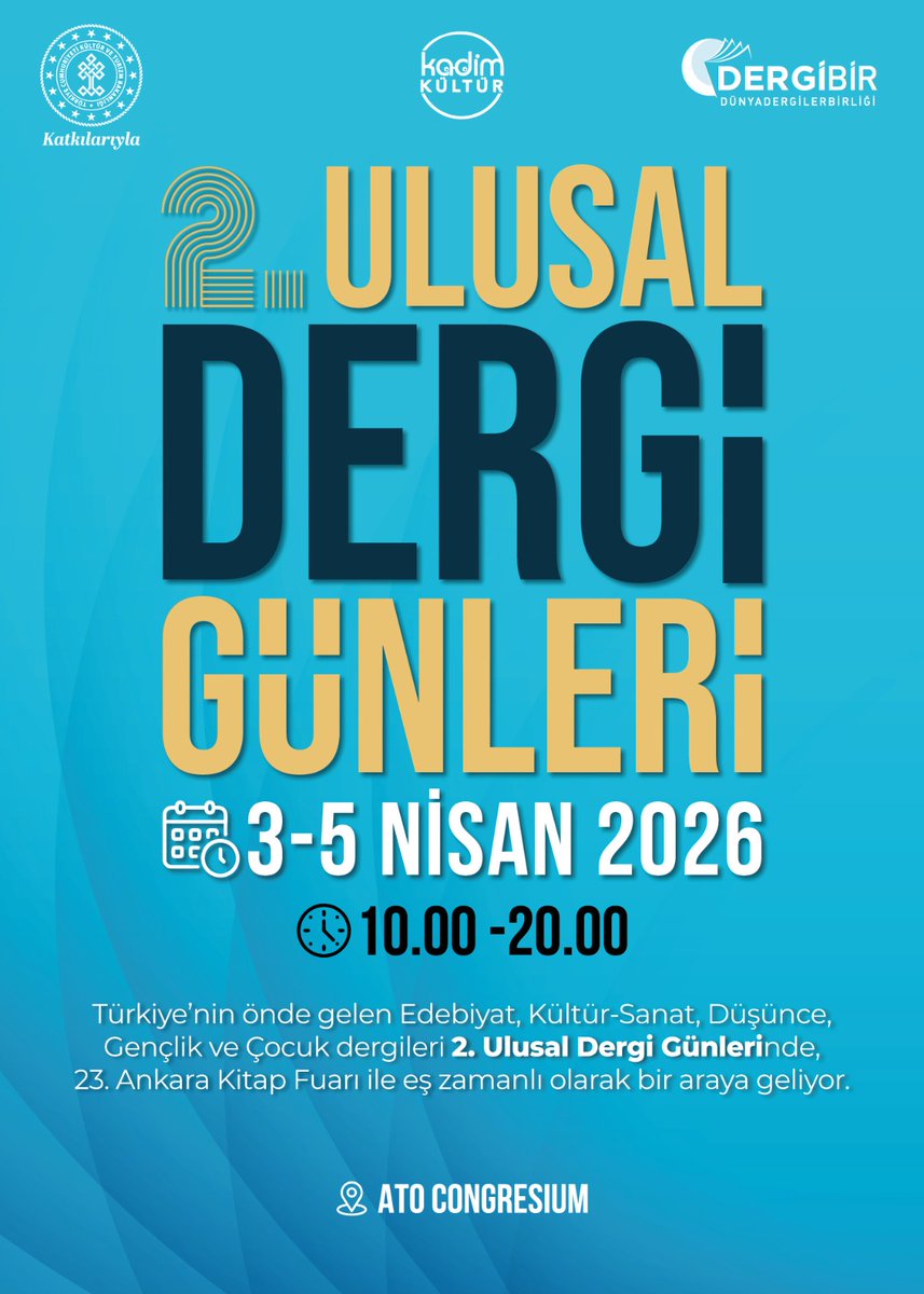 Dünya Dergiler Birliği tweet media