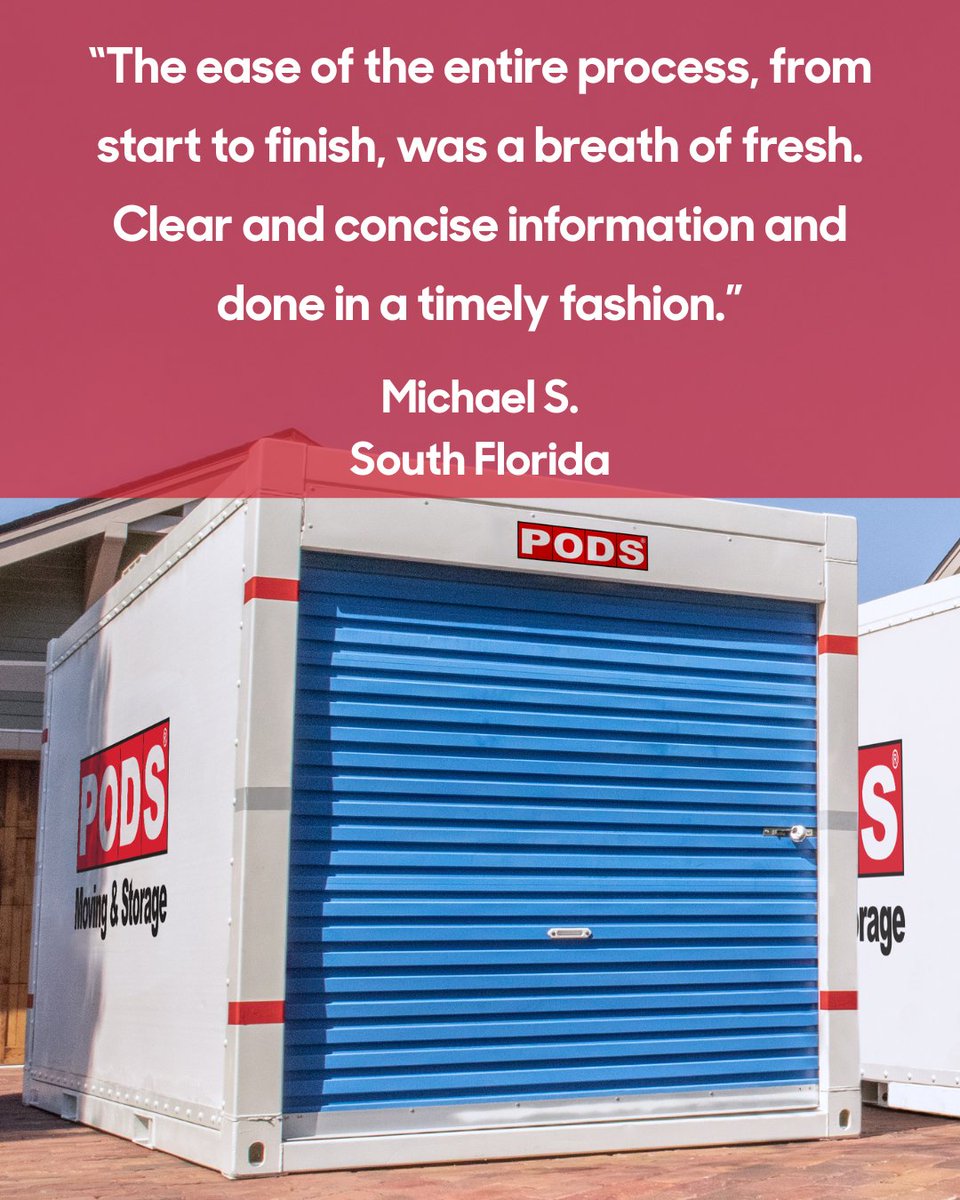 PODS Moving & Storage tweet media