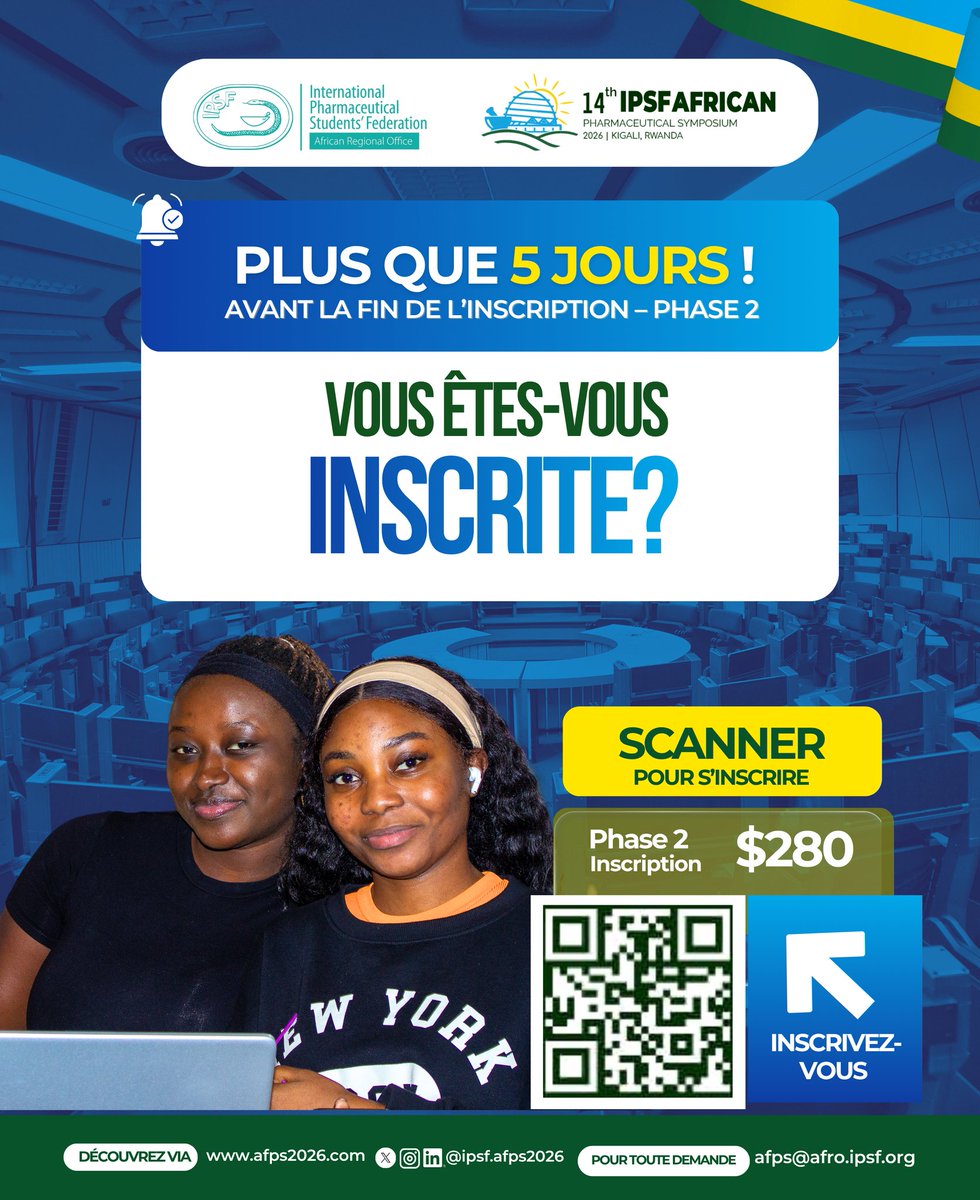 14th IPSF African Pharmaceutical Symposium tweet media