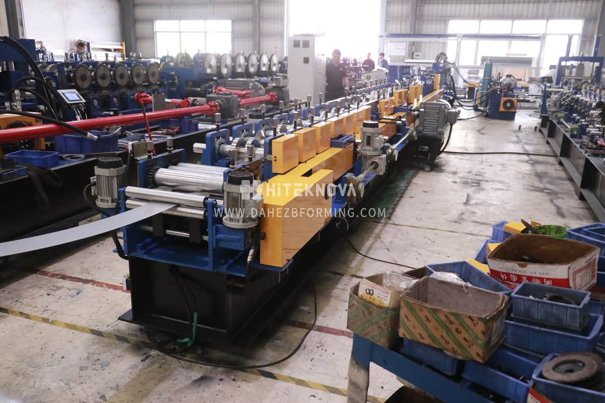 dahezb's tweet photo. Upgrade your solar production ⚡

RM41 Solar Strut Channel Roll Forming Machine
✔ 25 m/min high-speed production
✔ 41×21 / 41×41 / 41×62 profiles
✔ Full automatic punching &amp; cutting
✔ ±0.5mm precision
Built for large-scale PV projects 🌍
#SolarEnergy #RollForming #PVStructure https://t.co/CEpywOqEnQ