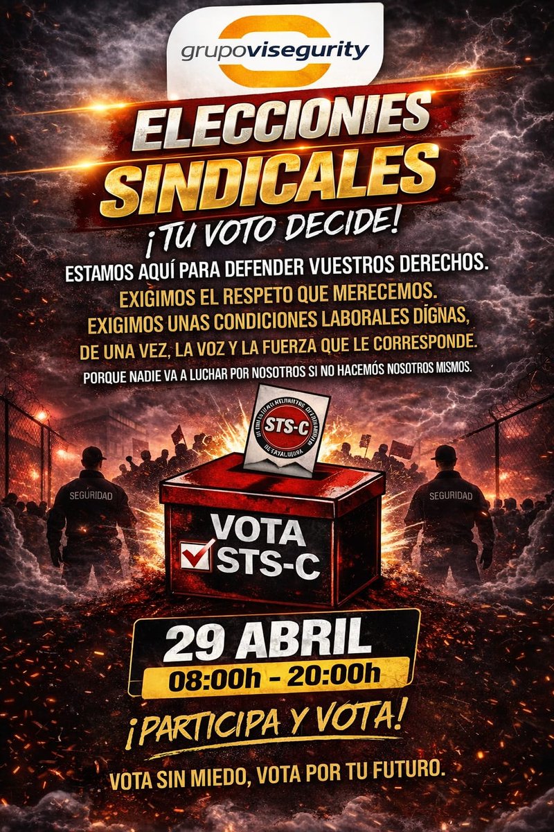 Sindicat de Treballadors de Seguretat de Catalunya tweet media
