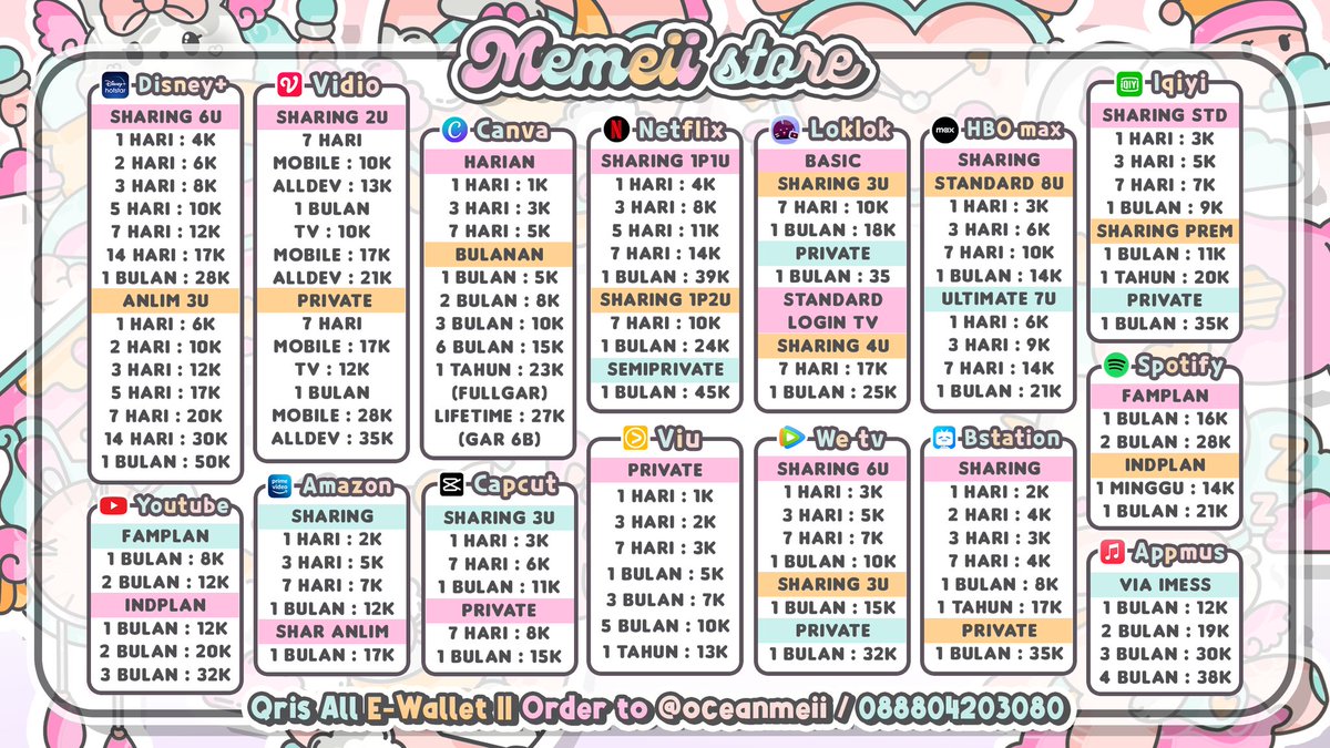 meyy | netflix canva viu wetv youtube disbey tweet media