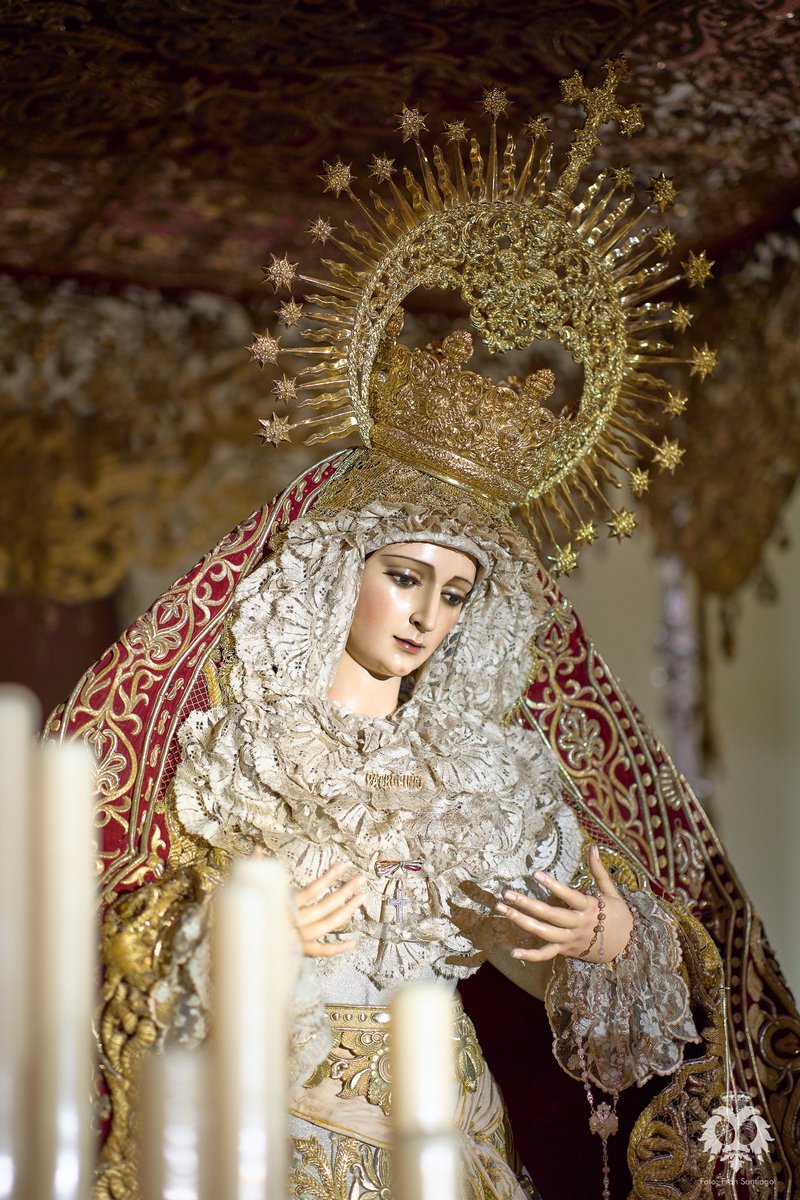 ⚫ Nuestra Madre y Señora del Patrocinio ya se encuentra en su paso de palio a la espera de un nuevo Viernes Santo.

𝑩𝒂𝒋𝒐 𝒕𝒖 𝑷𝒂𝒕𝒓𝒐𝒄𝒊𝒏𝒊𝒐 𝒏𝒐𝒔 𝒂𝒄𝒐𝒈𝒆𝒎𝒐𝒔, 𝑺𝒂𝒏𝒕𝒂 𝑴𝒂𝒅𝒓𝒆 𝒅𝒆 𝑫𝒊𝒐𝒔.

#Cachorro26