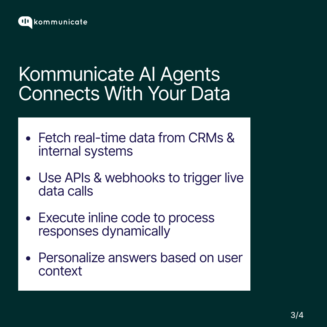 Kommunicate tweet media