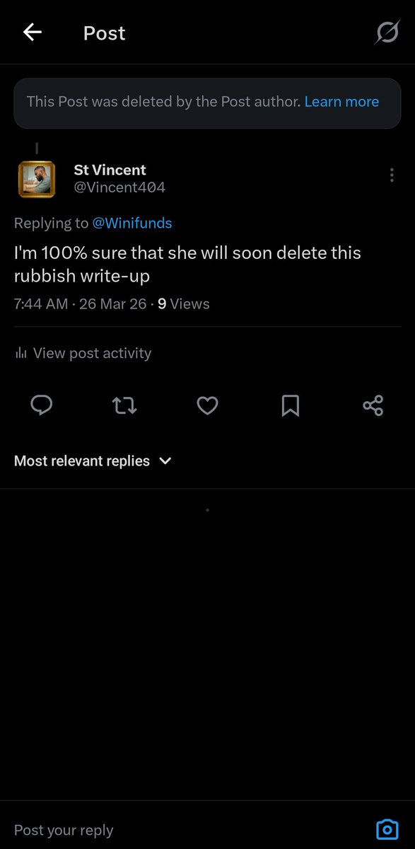 St Vincent tweet media