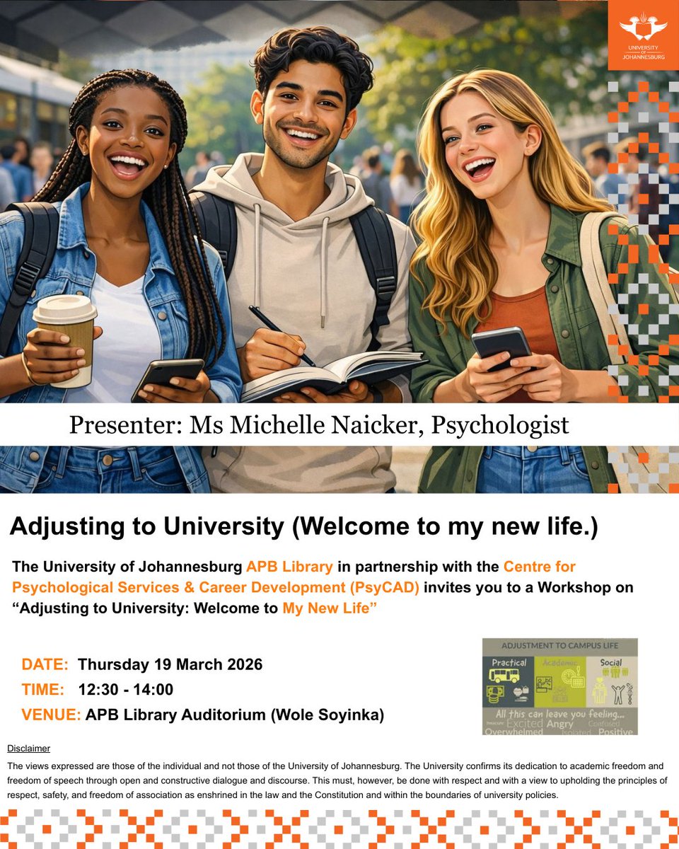 UJ Library tweet media