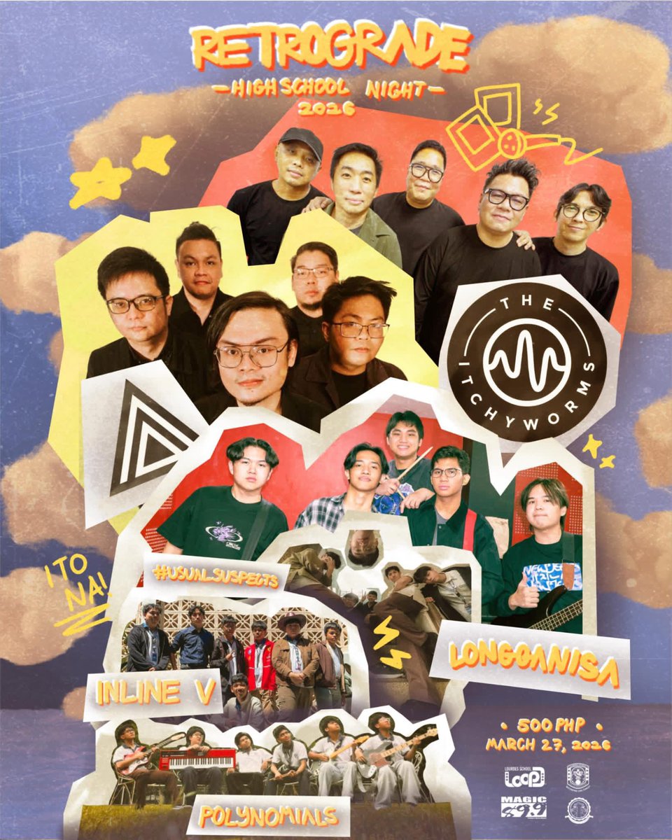 See you tomorrow at Lourdes School of Mandaluyong! 🖤