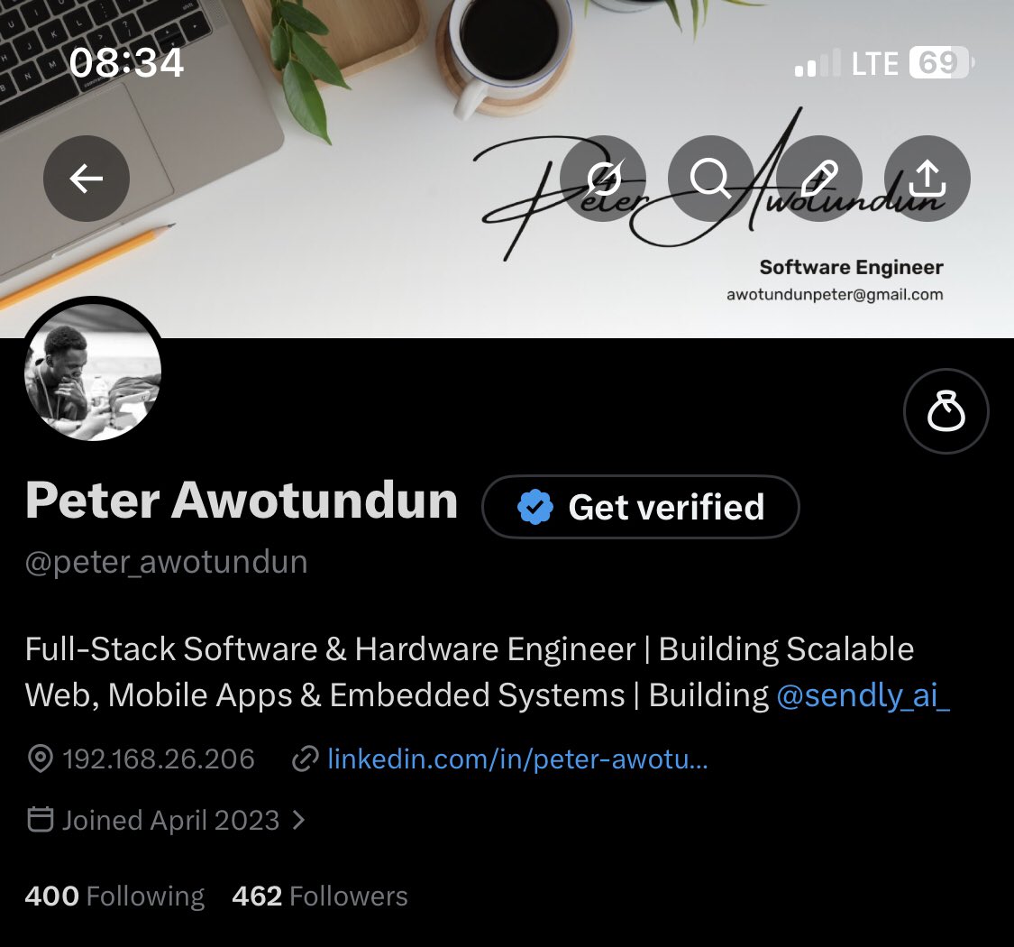 Peter Awotundun tweet media