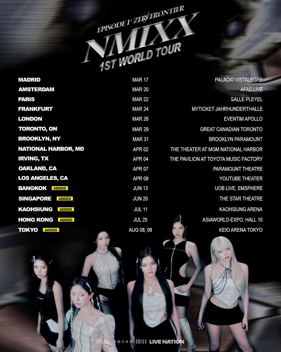 Live Nation Kpop tweet media