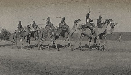 Bisen_7's tweet photo. "Loyal to the code, deadly to the rest" 

Rajput warriors in mail and plate armour, 1905 https://t.co/koQxfn574z