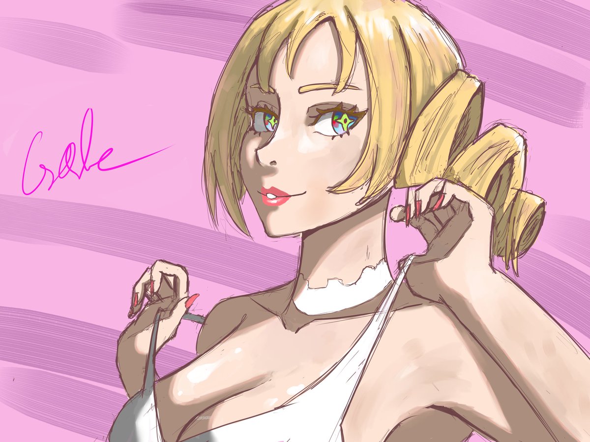 CosmicGale's tweet image. Catherine drawing 

#painting #beginner #catherine