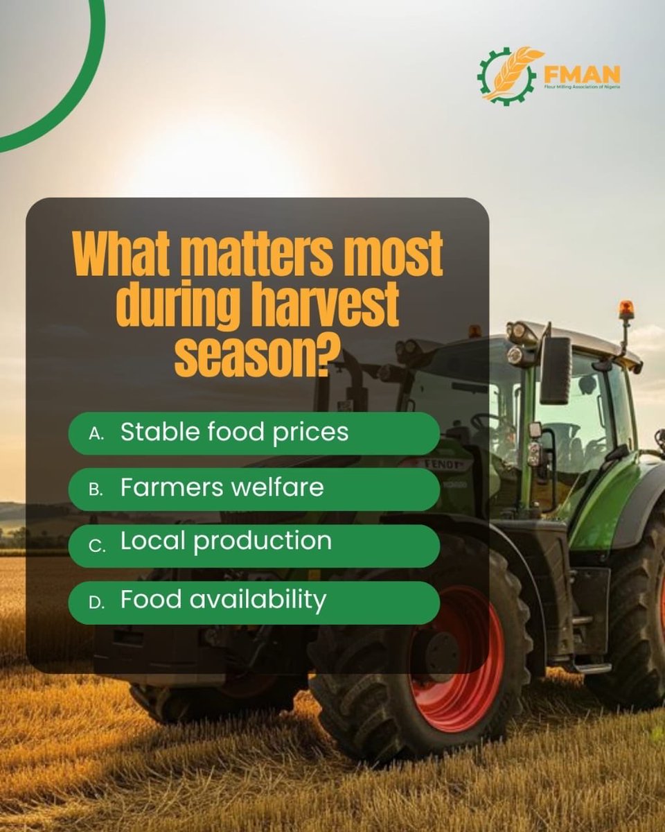 Flour Milling Association of Nigeria (FMAN) tweet media