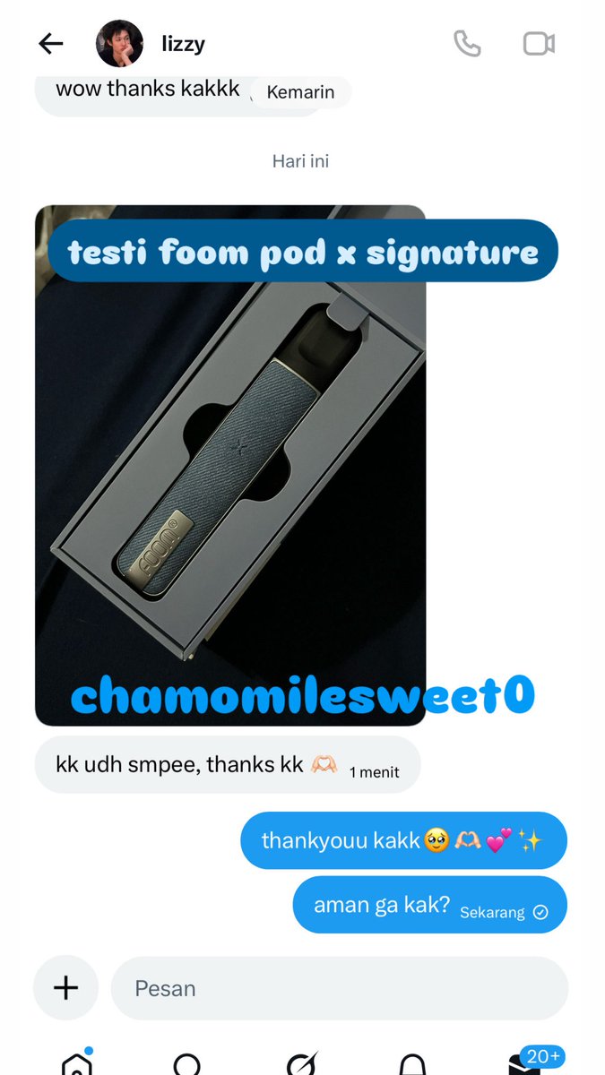 jual pod,liquid,catridge | serba ada😋 tweet media