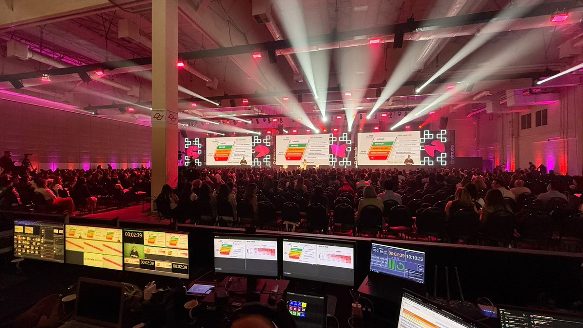 kystartech's tweet photo. 🎤 Vittude Summit | São Paulo, Brazil
Powered by Kystar Kommander T3, delivering clear and dynamic visuals for presentations and panels. Flexible output mapping ensures seamless, well-structured content across the screen.

#Kystar #KommanderT3 #LED #controlsystem #EventTech https://t.co/Nx2UvVvXud