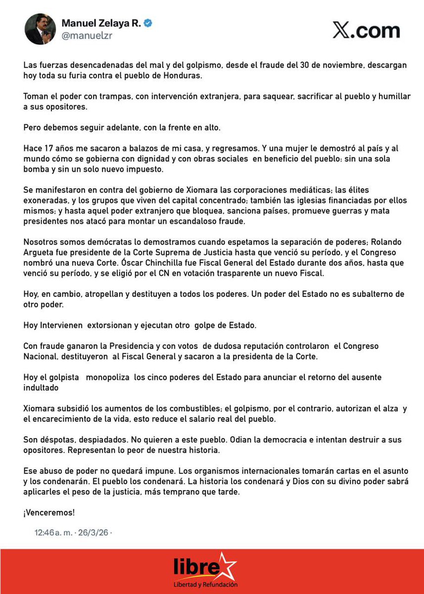 Partido Libre tweet media