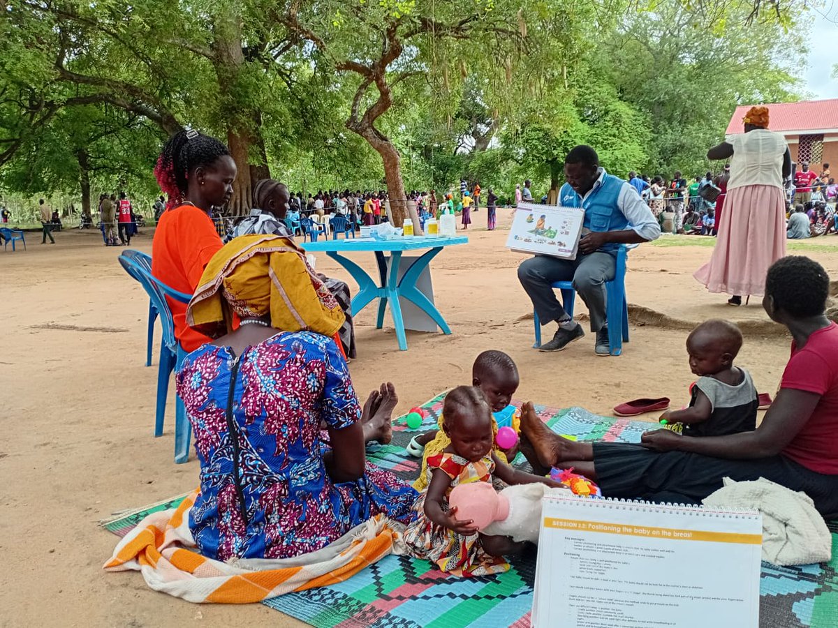 LWF_Uganda's tweet photo. Integrating #nutrition into food assistance.
At Alere Health Centre, nutrition screening and Infant and Young Child Feeding (#IYCF) counselling are being integrated into the General Food Assistance cycle to strengthen maternal and child nutrition in Alere settlement. @WFP_Uganda https://t.co/QYiJRpKI7y