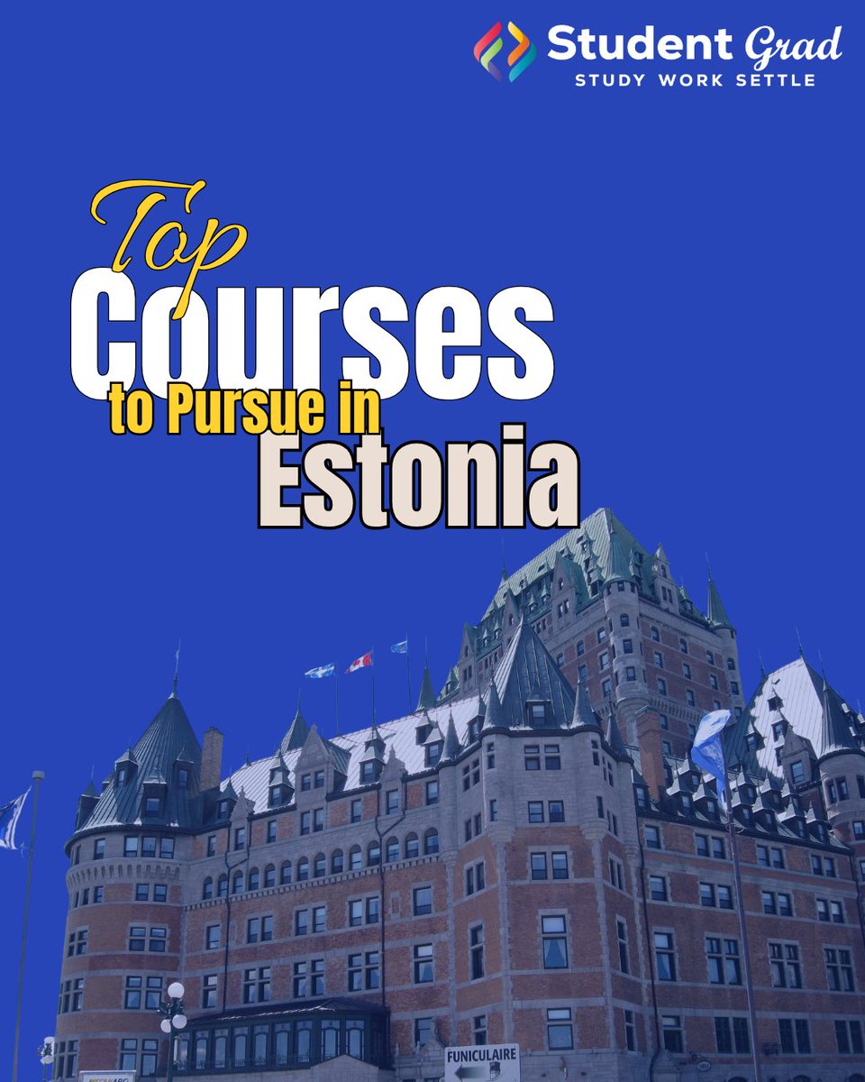 StudentGradLtd's tweet photo. Go Digital. Go Estonia✨
Study in the world’s most advanced digital society — where innovation meets opportunity 

#StudyInEstonia #StudyAbroad #DigitalNation #TechCareers #CyberSecurity #DataScience #FutureReady #StudyInEurope #HiddenGem #InnovationHub #StudentGrad https://t.co/J07CizdQj5