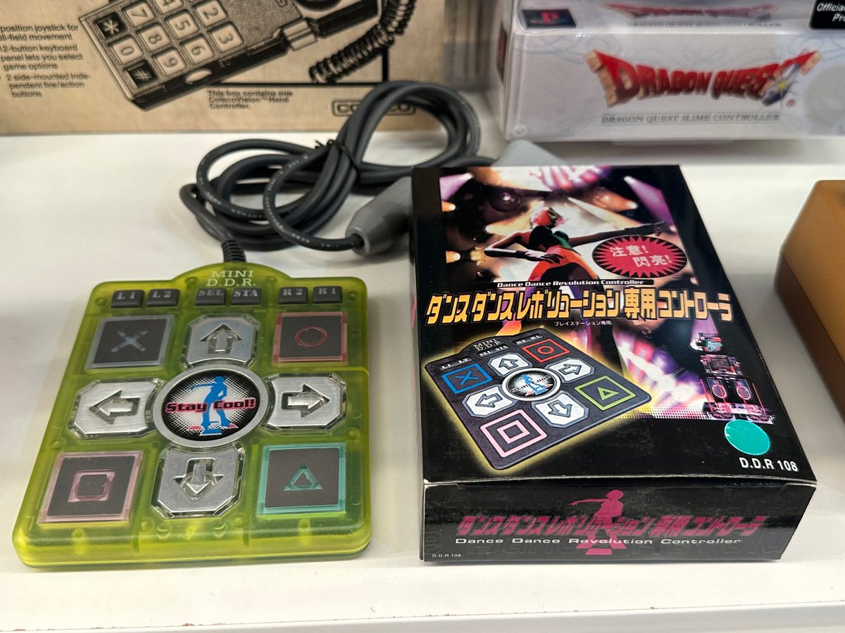 garasensei's tweet photo. @RobertDaleSmith The DDR finger pad is pretty neat too. https://t.co/oPkwgHT3zx