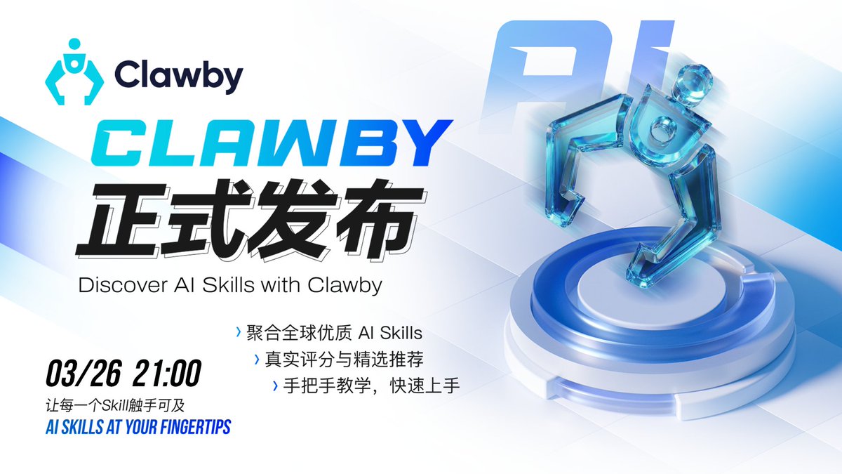 Clawby tweet media