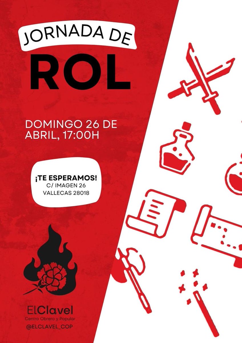 El Clavel. Centro Obrero y Popular. tweet media