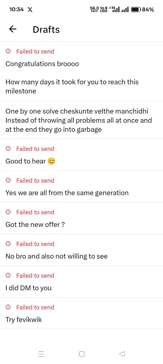 RamTeluguTrader's tweet image. Kya chala rahe hai X me 
#X  #issues