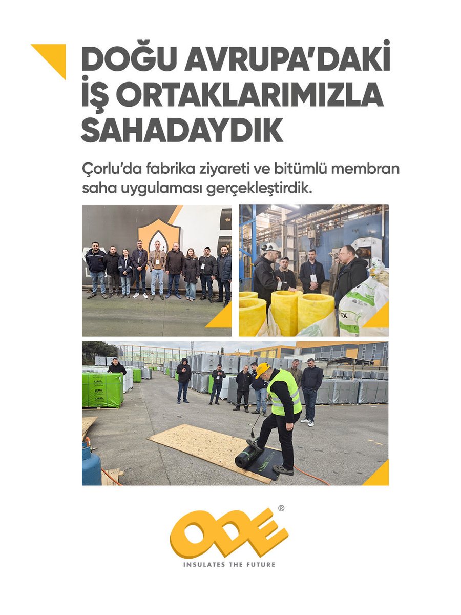 ODE Yalıtım tweet media