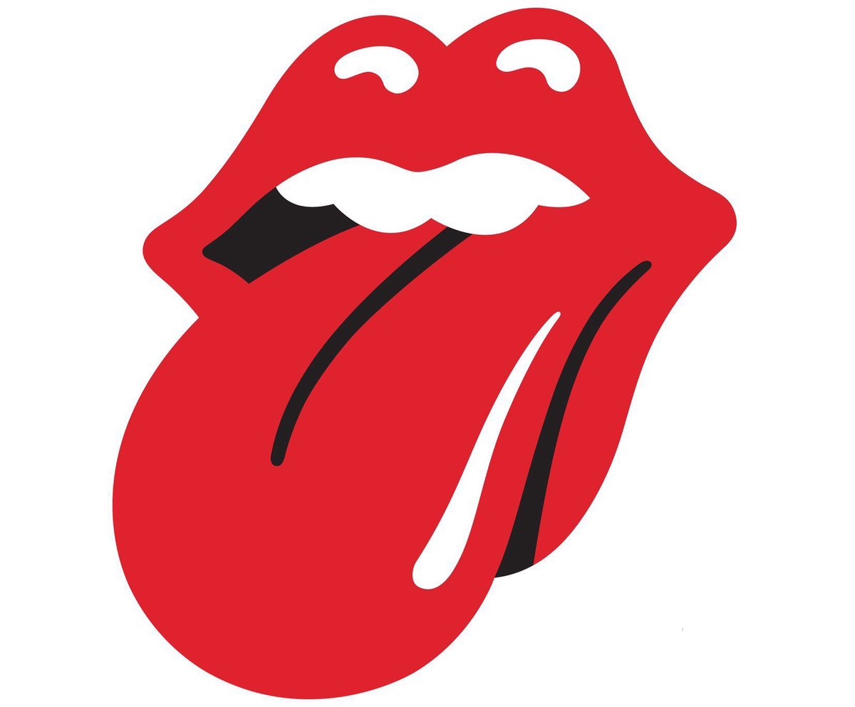 kennylanglea's tweet image. Happy Birthday to The Rolling Stones' lips and tongue logo. Used for the first time when it is used on VIP passes for their show at the Marquee Club in London this day in 1971. The logo was designed by John Pasche. Earning £50 for his efforts #RollingStones #History #Stones