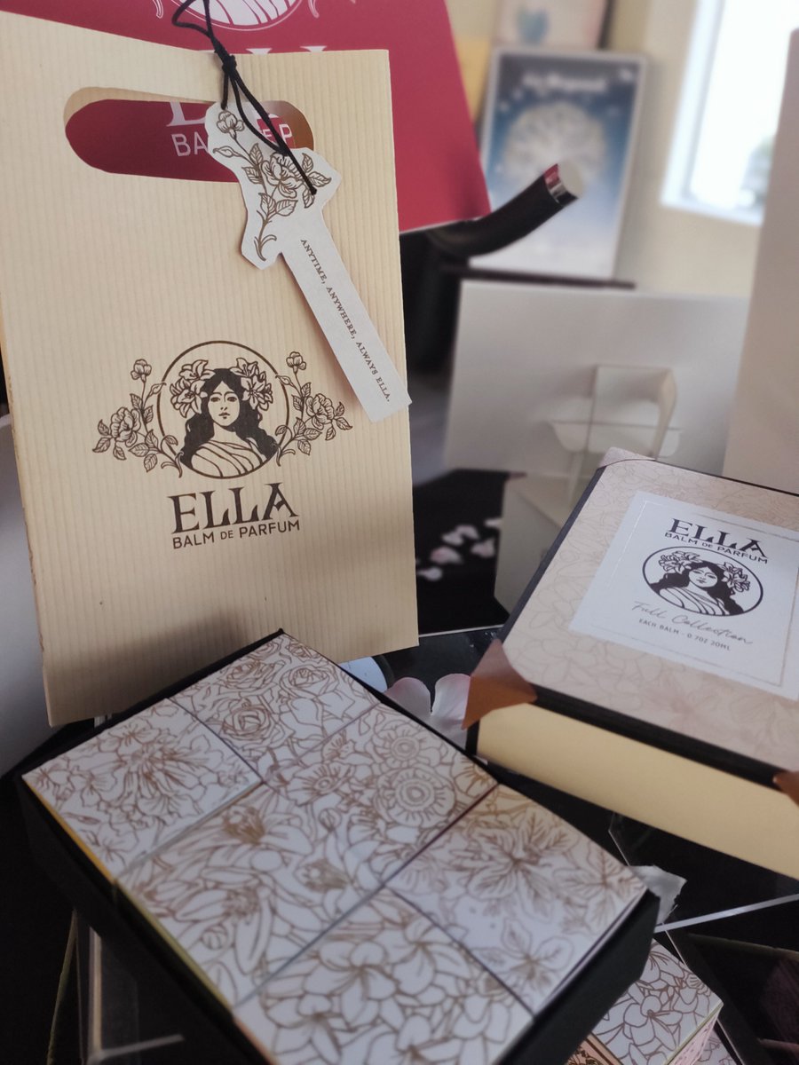 _ncp_college's tweet photo. 【卒業制作作品[ELLA]】

#卒業制作
#女流作家
#香水 https://t.co/N3mUh0d6Qu