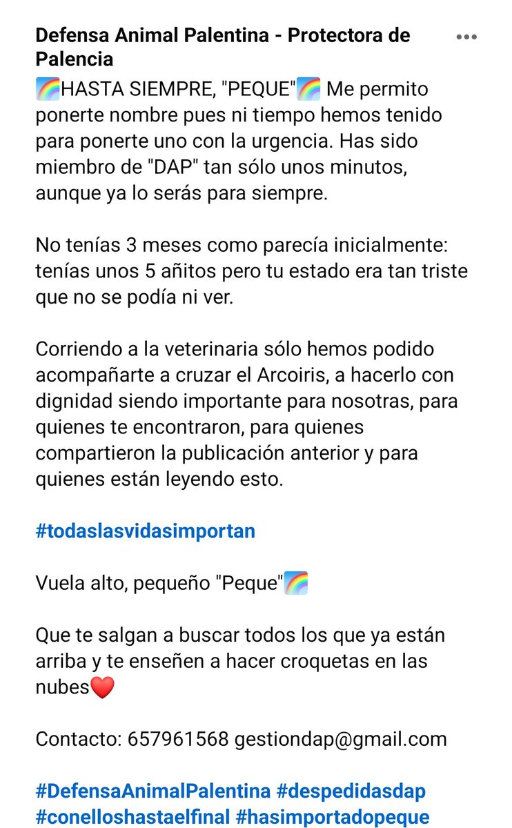 Defensa Animal Palentina tweet media