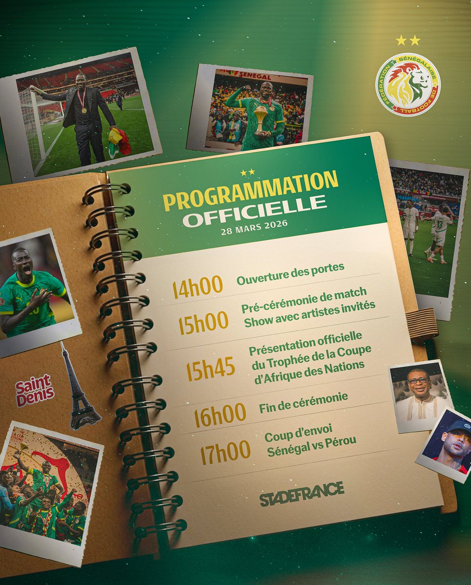 Equipe du Sénégal tweet media