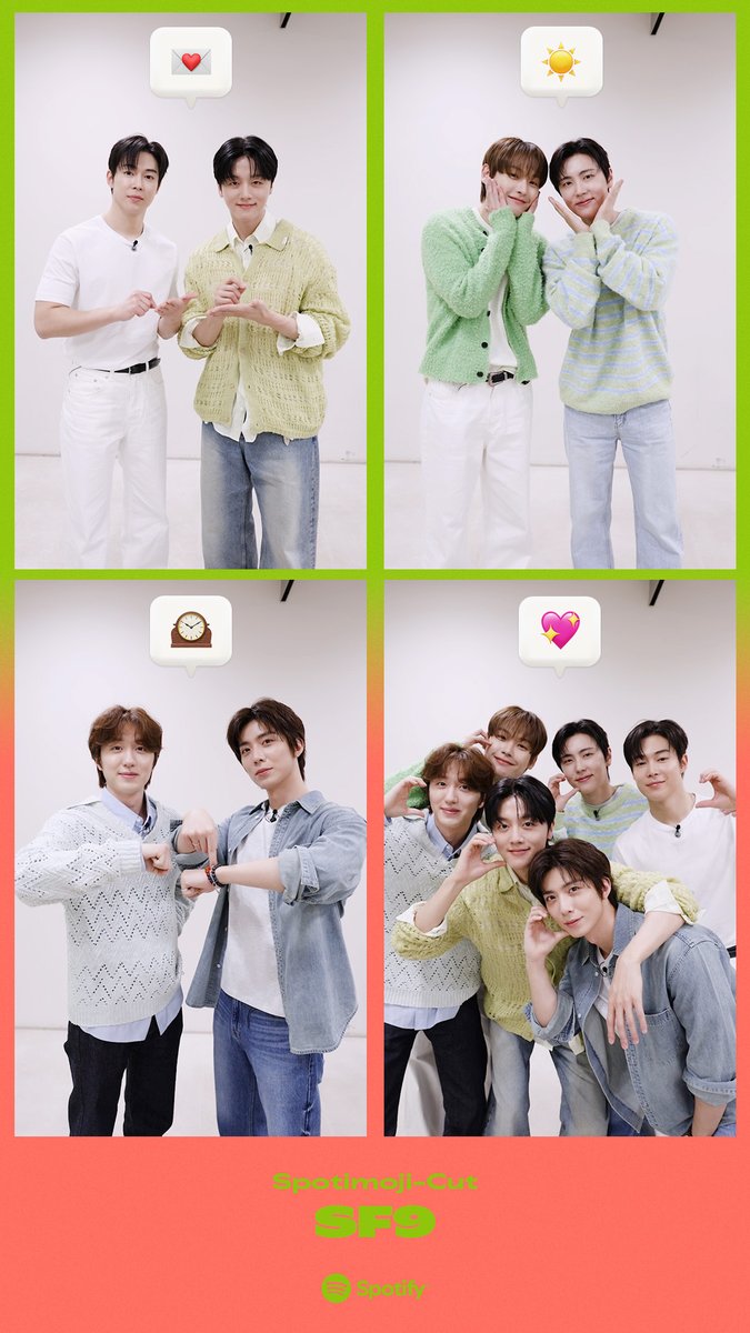<a href="/SF9official/">SF9official</a> 오직 스포티파이에서만 볼 수 있는 
SF9의 스포티모지컷📸