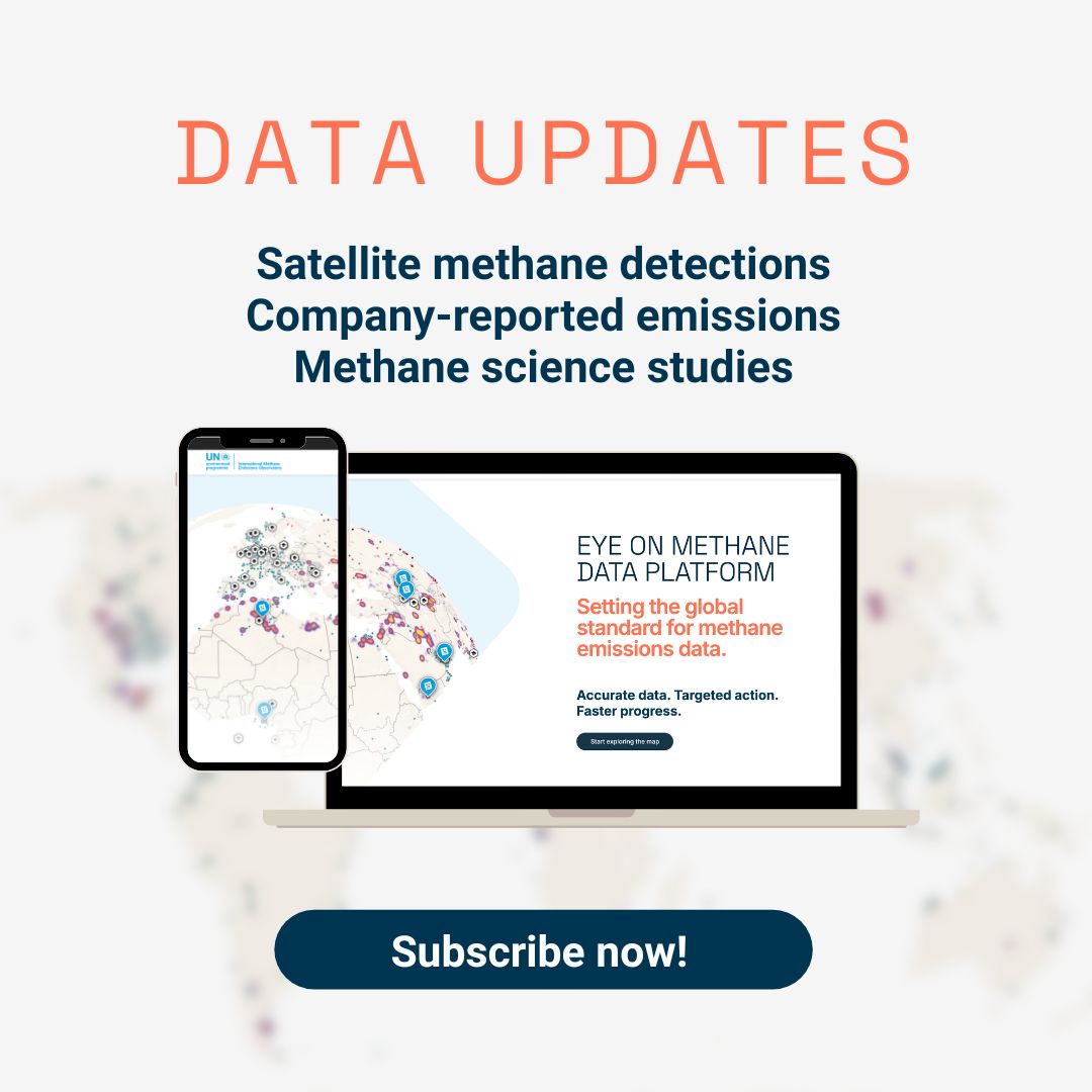 International Methane Emissions Observatory (IMEO) tweet media